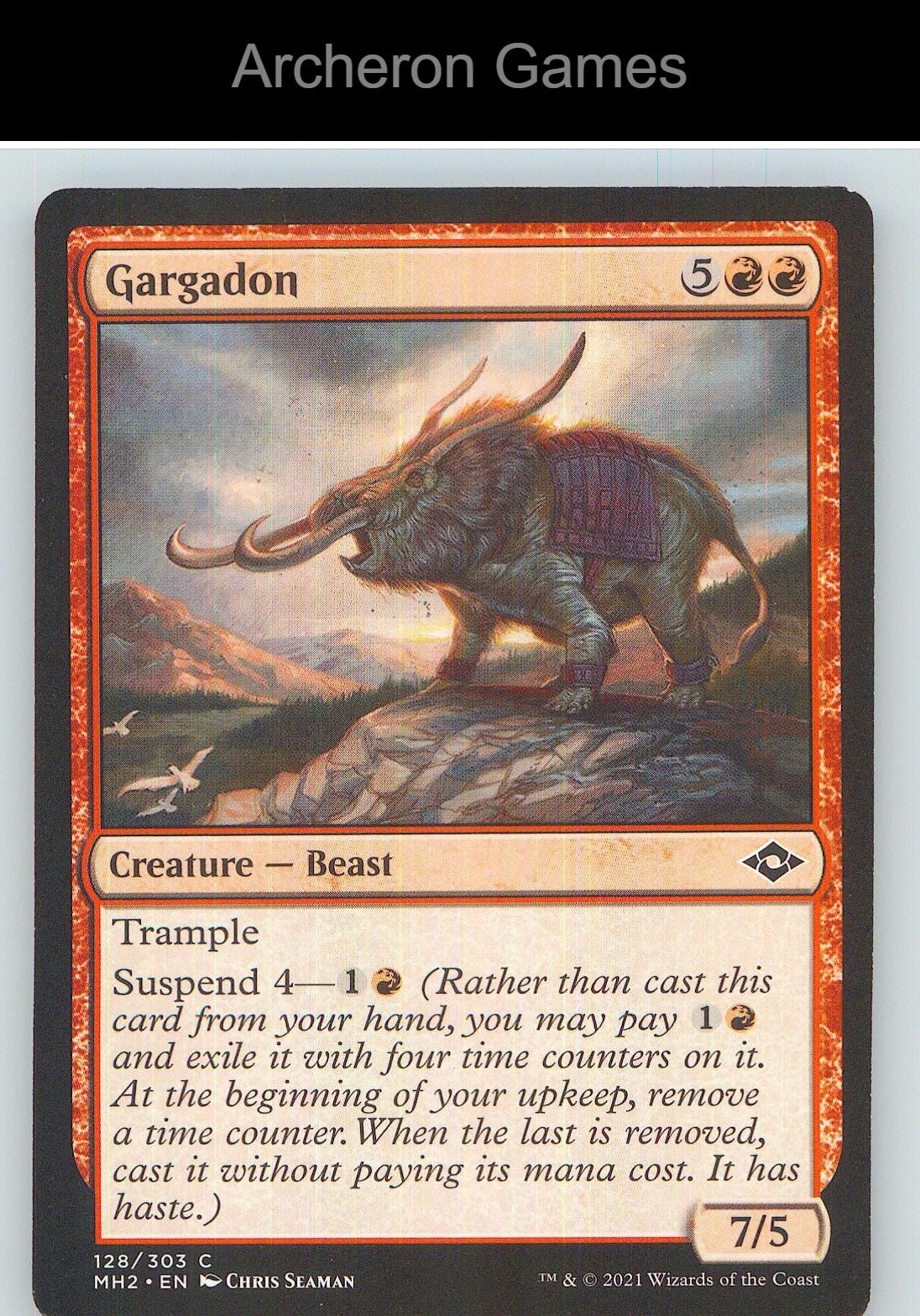 Gargadon MH2 128 C MTG Card NM/EX+