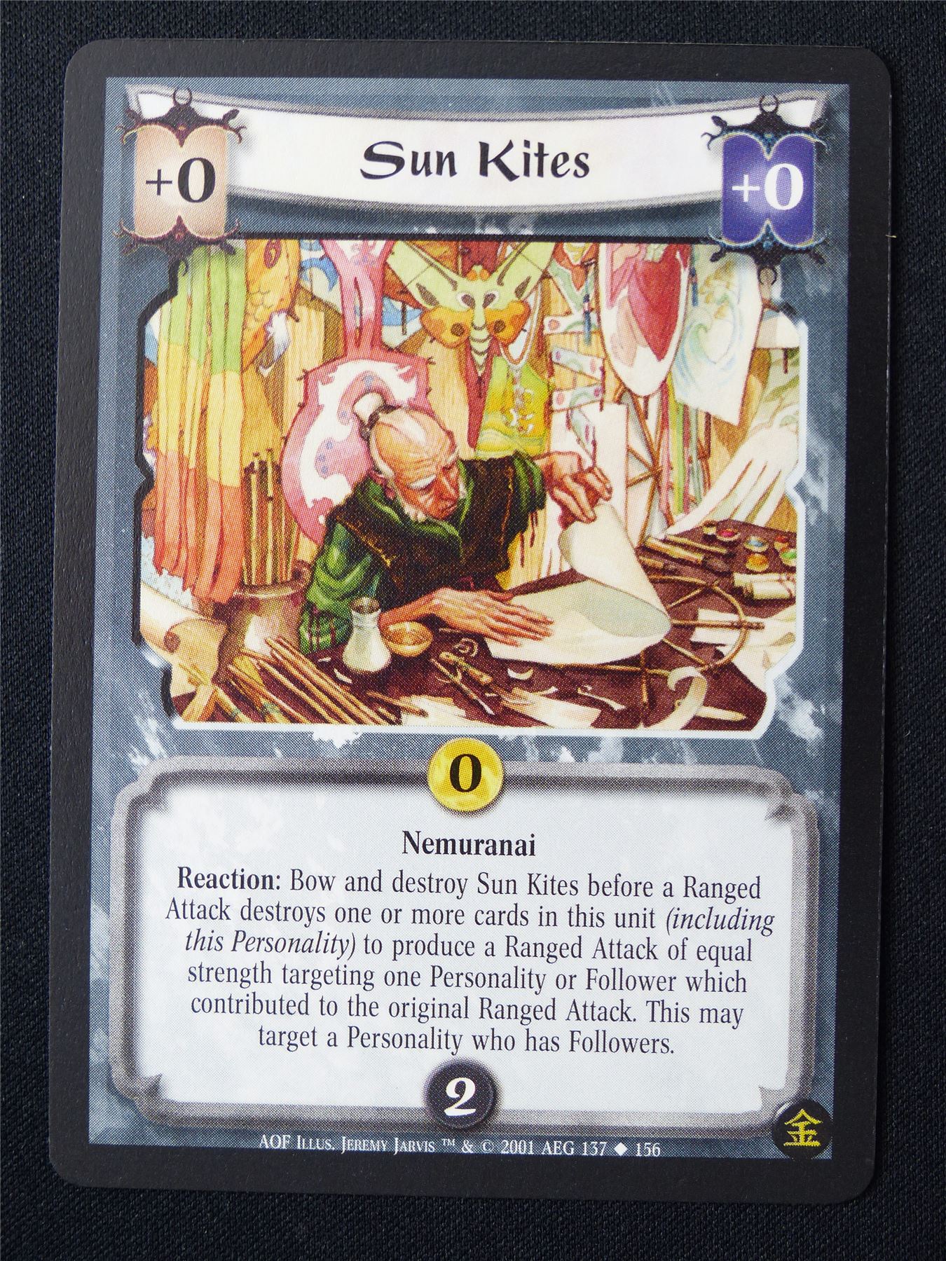 Sun Kites - AOF - Legend of the Five Rings L5R Card #120