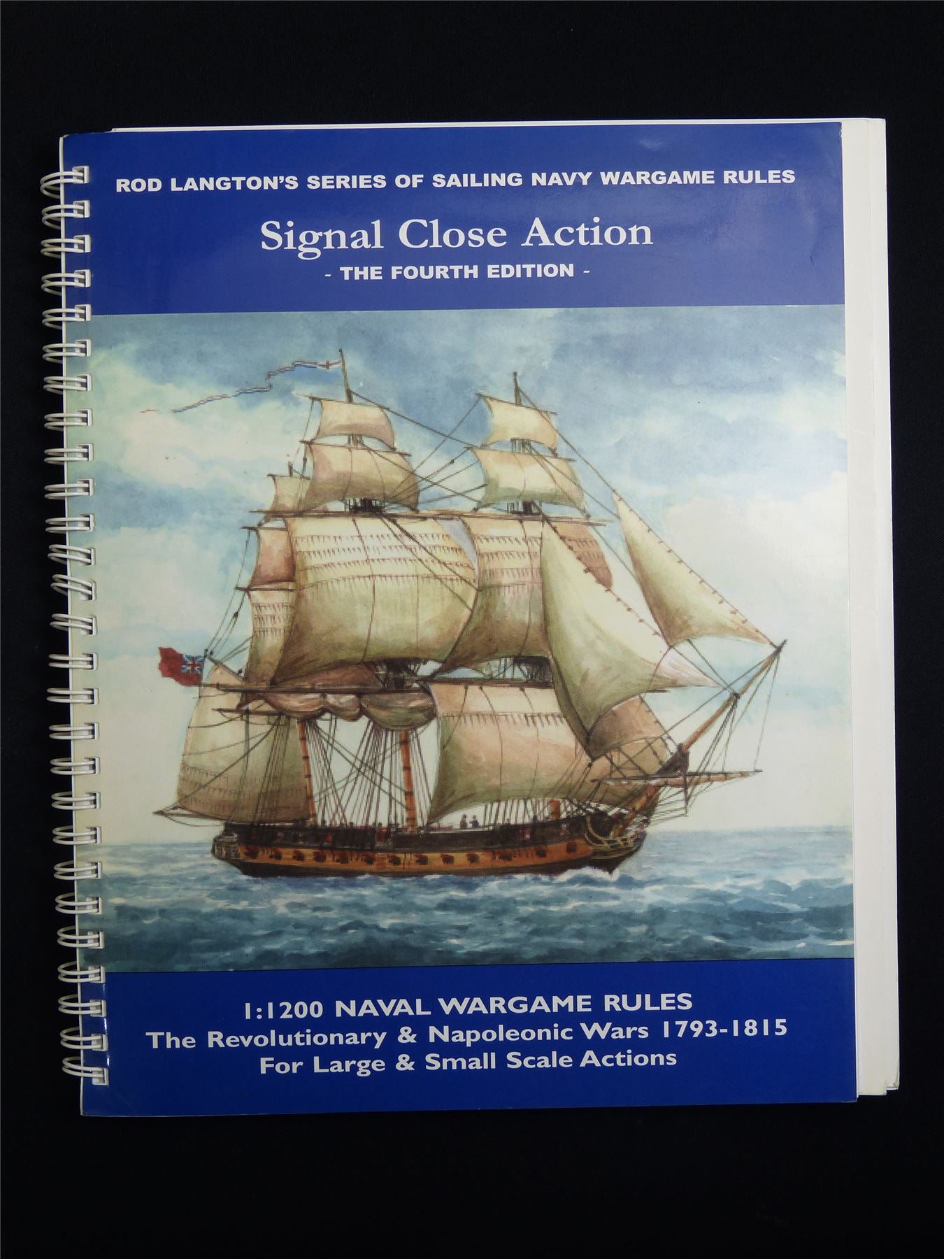 Sailing Navy Wargames: Signal Close Action 4th Edition Rules - Booklet #BZ