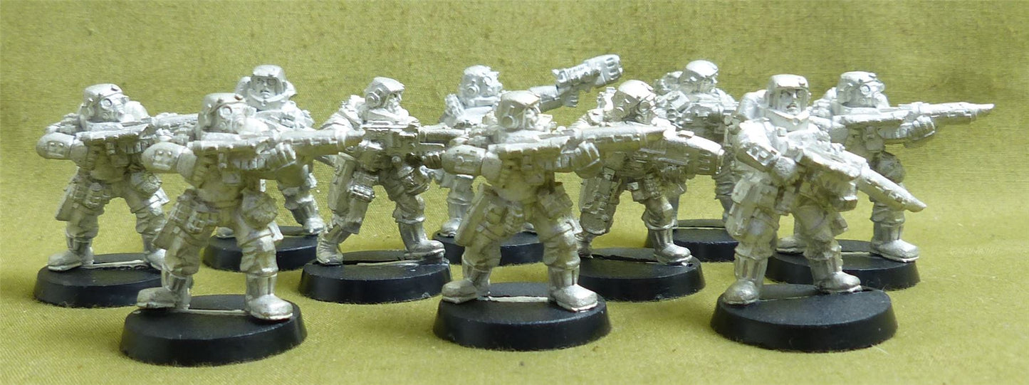 Inquisitorial Stormtroopers Squad Classic Metal - Imperial Guard - Warhammer 40K #S0