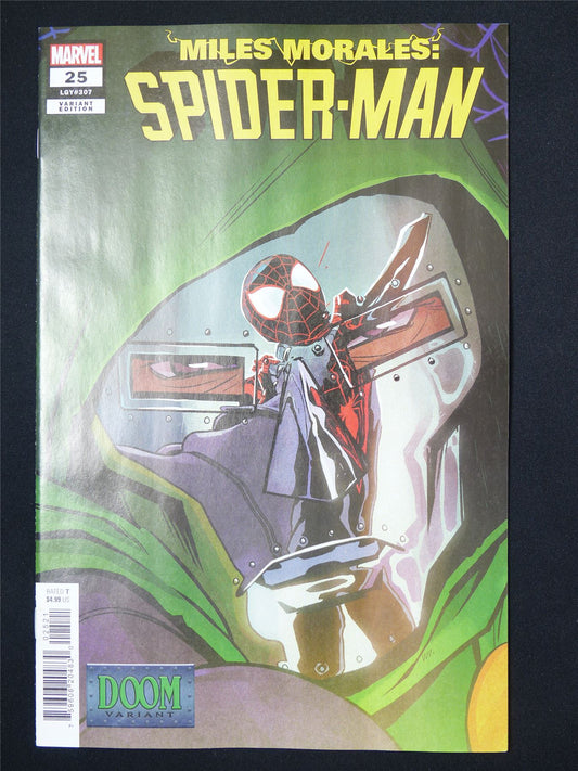 Miles Morales: SPIDER-MAN #25 Doom Variant - B&B Dec 2024 Marvel Comic #2UU