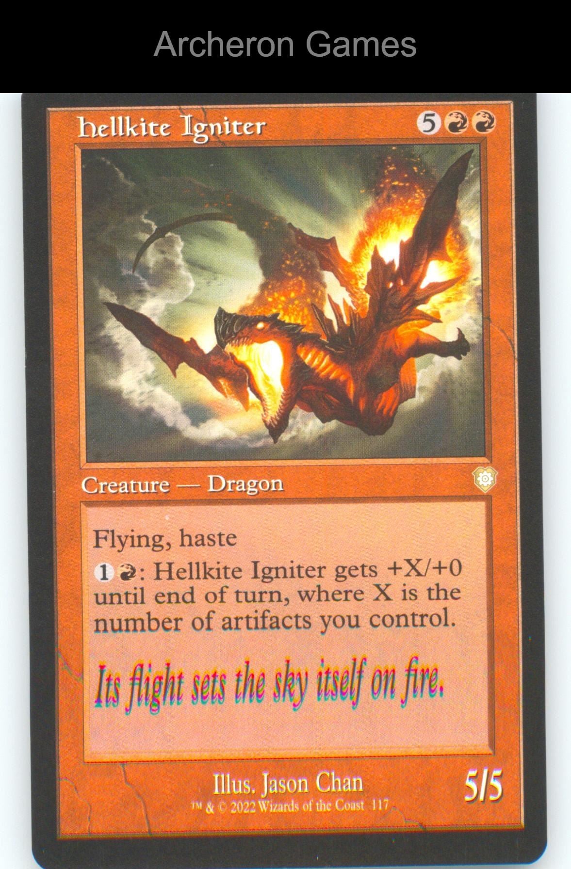 Hellkite Igniter (Retro Frame) BRC 117 R MTG Card NM/EX+