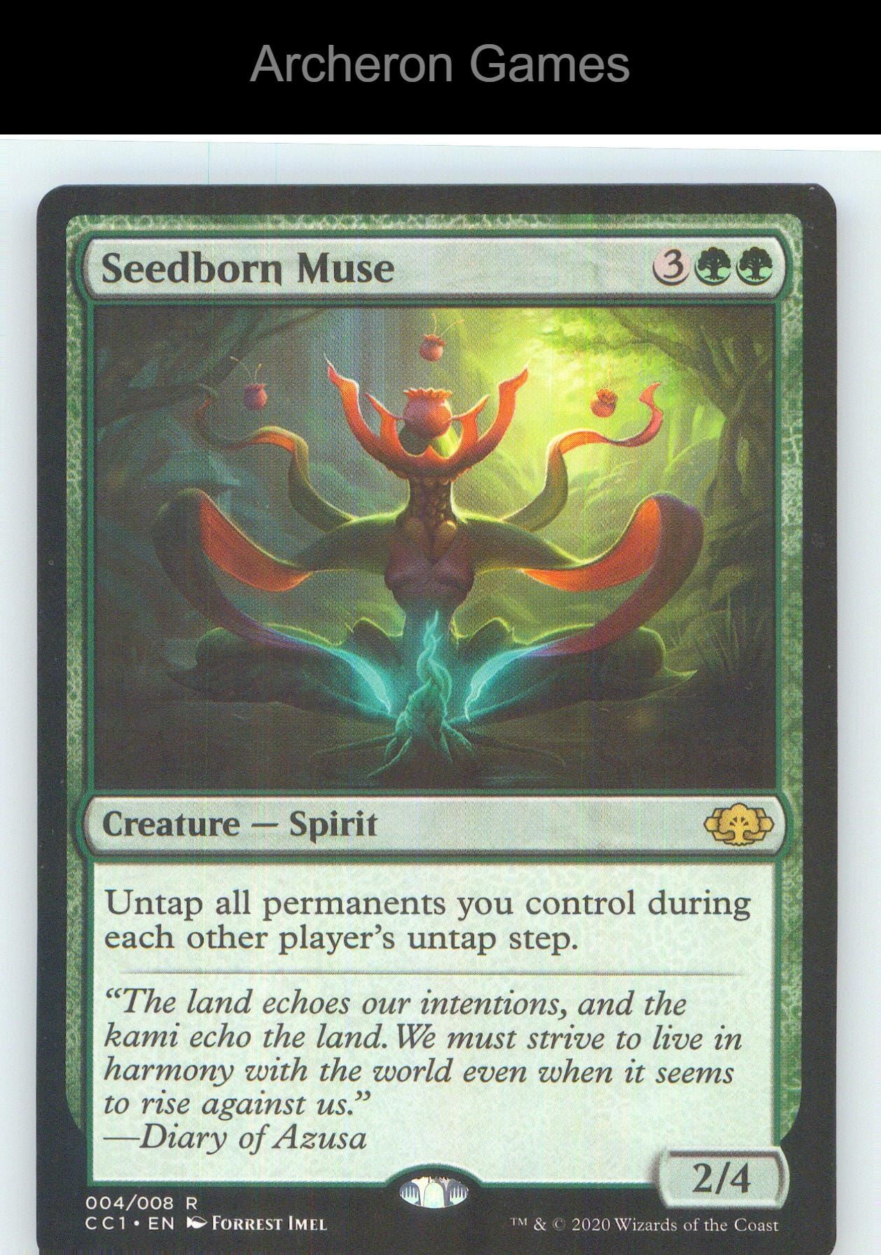 Seedborn Muse CCG 4 R MTG Card NM/EX+