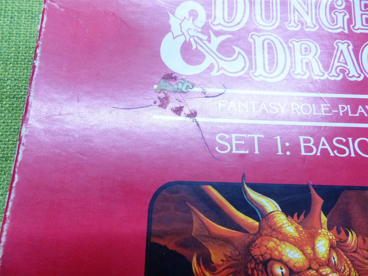 TSR 1983 Dungeons & Dragons Set 1 - Basic Rules 1011 #5Z