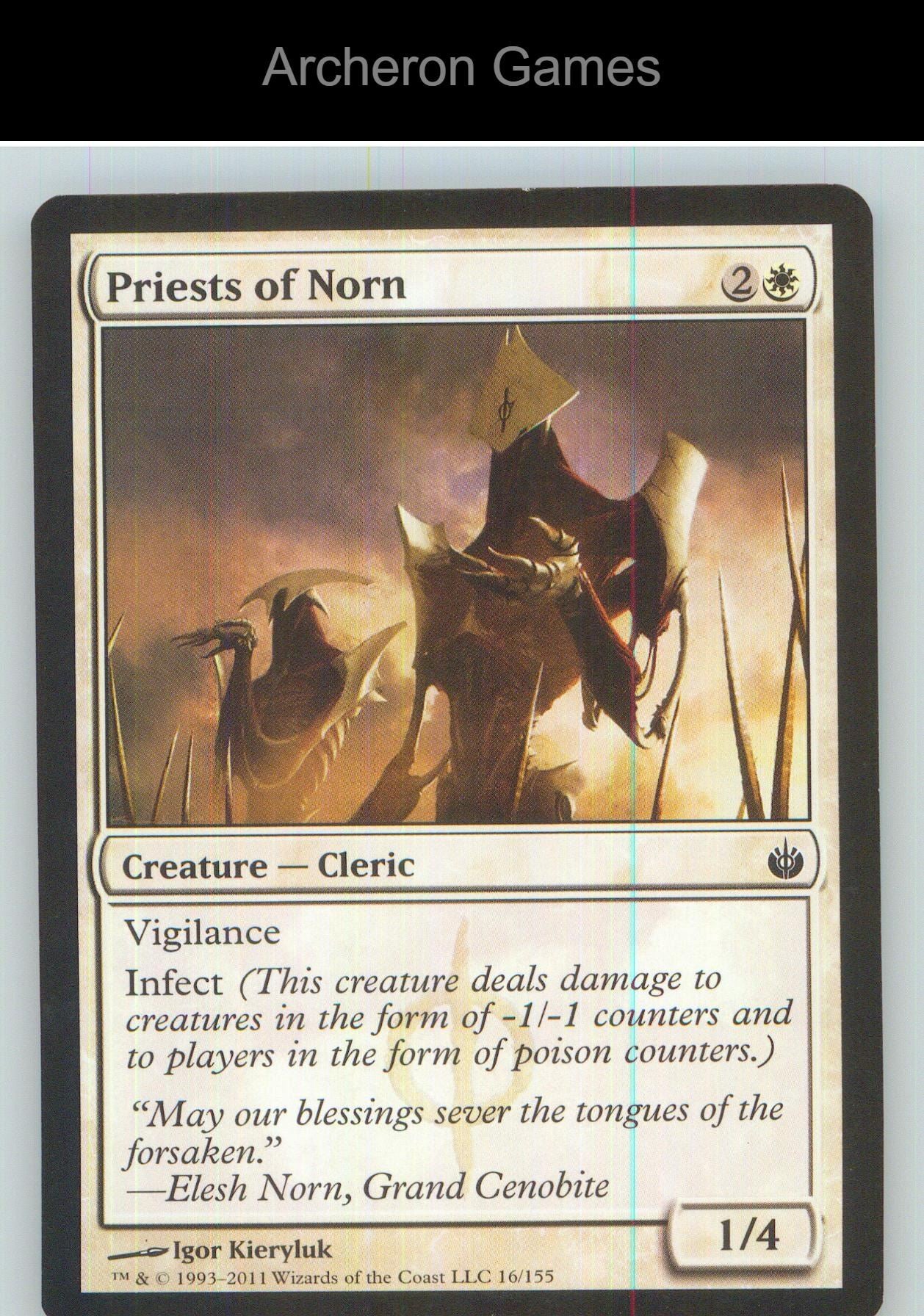 Priests of Norn MBS 16 C MTG Card NM/EX+