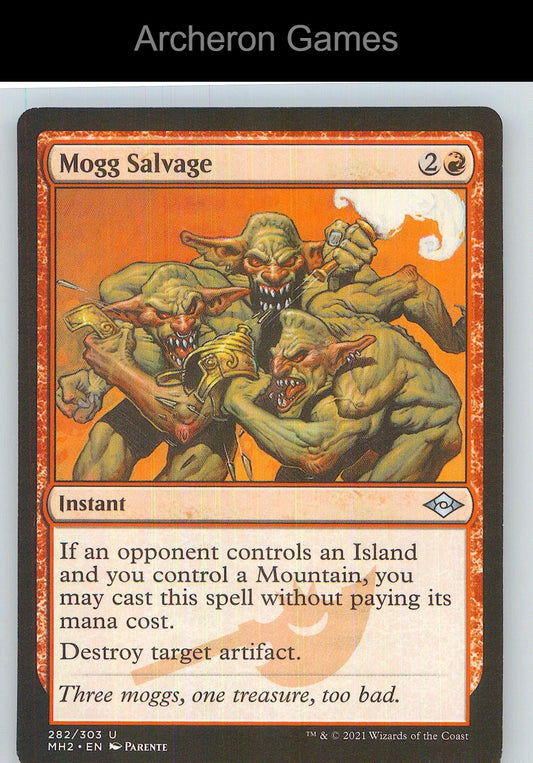 Mogg Salvage MH2 282 UC MTG Card NM/EX+