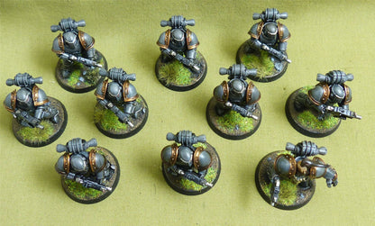MKIII Tactical Squad set of 10 painted - Adepta Astartes - Warhammer Horus Heresy #4XL