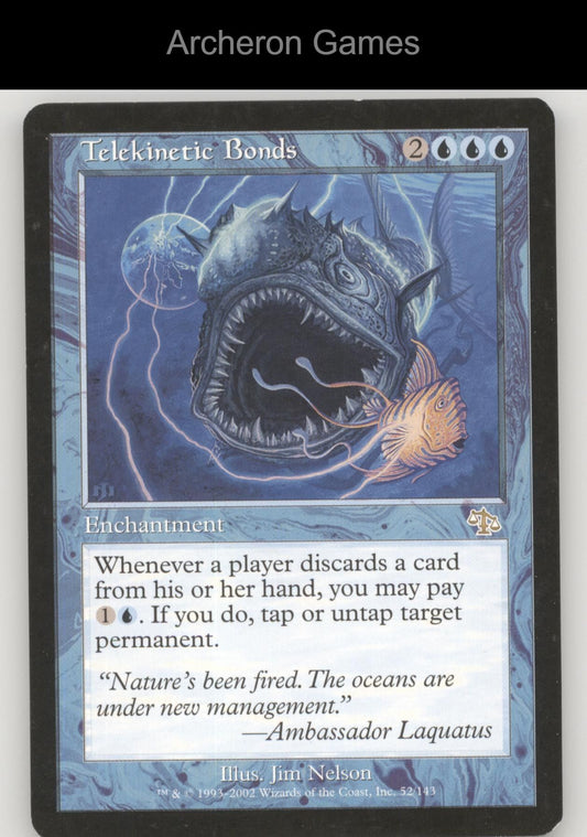 Telekinetic Bonds 52 R MTG Card Judgment
