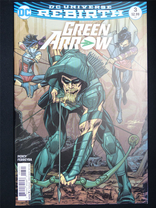 GREEN Arrow #3 Rebirth - DC Comic #1MR