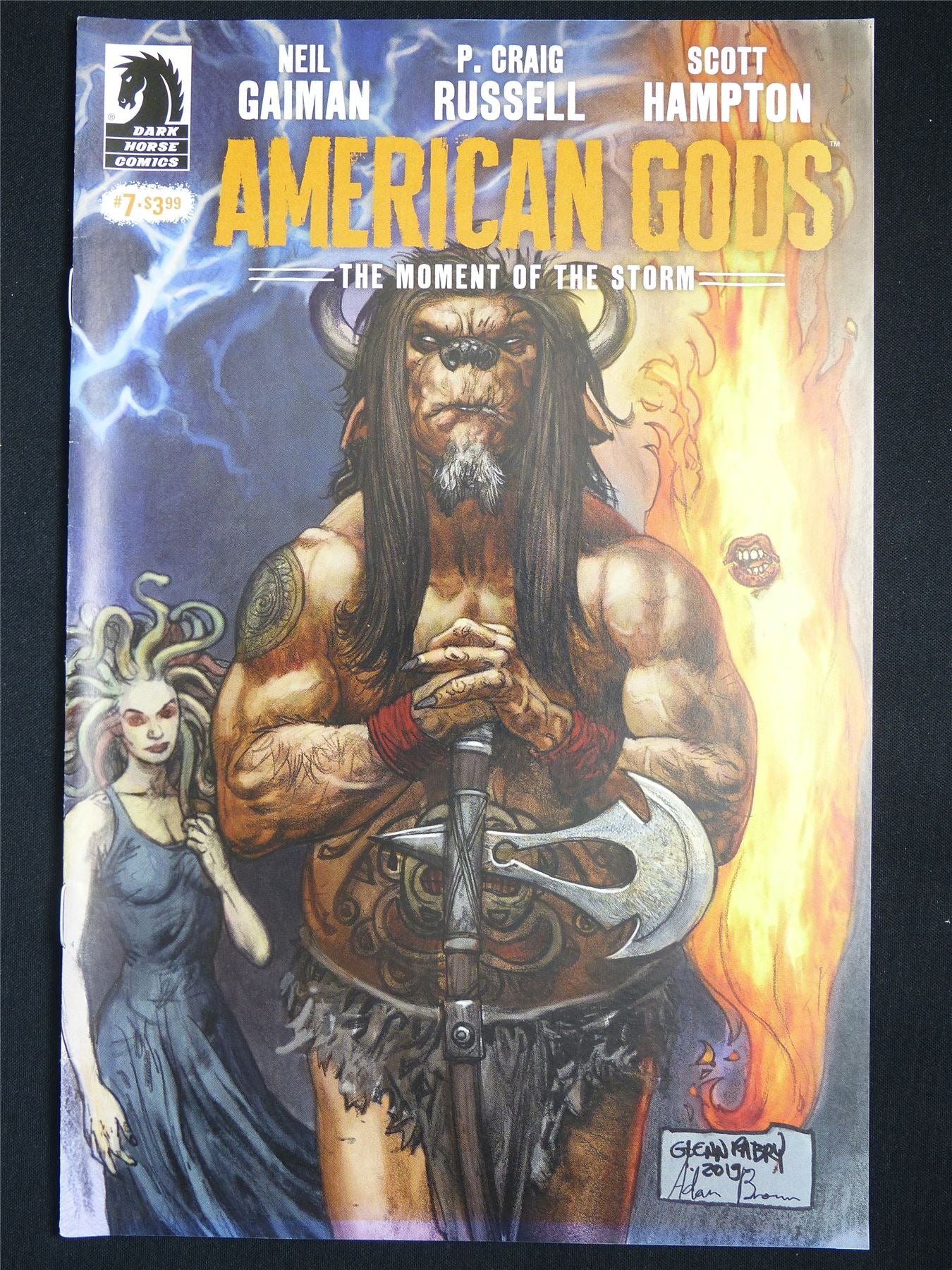 AMERICAN Gods: The Moment of the Storm #7 - Dark Horse Comic #4DP