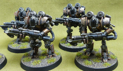 Thallax Cohort painted - Mechanicum - Warhammer Horus Heresy #ES