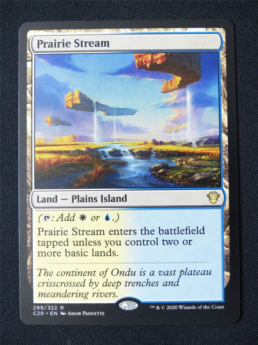 Prairie Stream - C20 - Mtg Card #32T