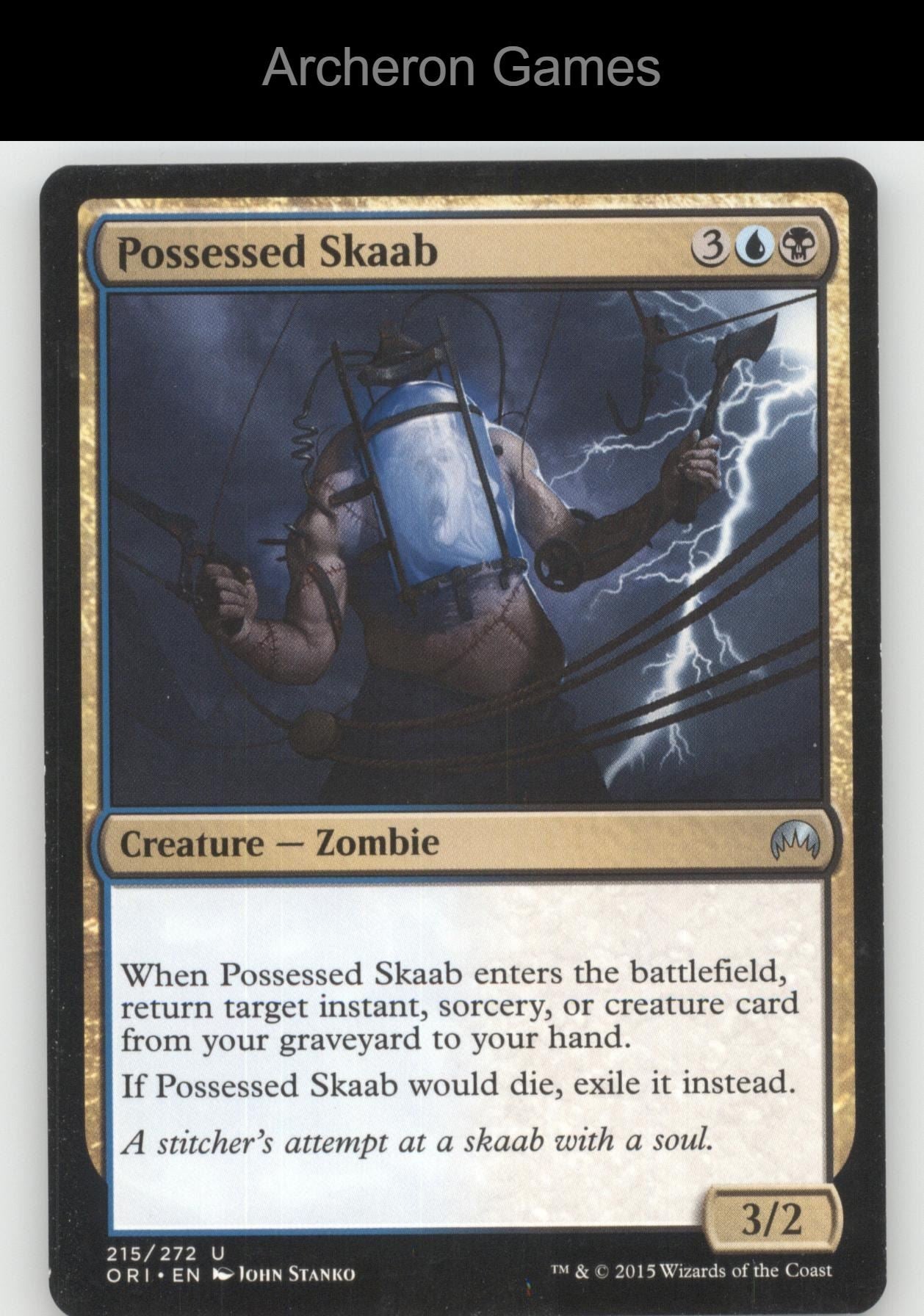 Possessed Skaab 215 UC MTG Card Magic Origins