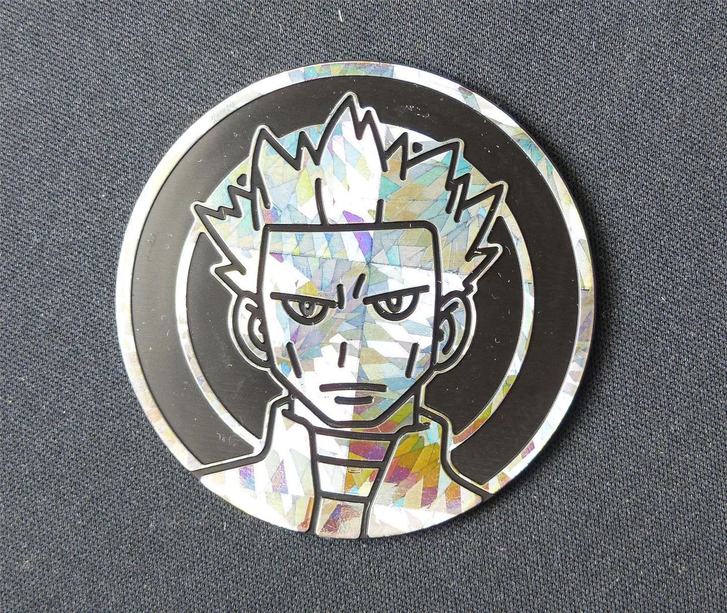 Silver Cyrus - Jumbo Pokemon Coin #3SV