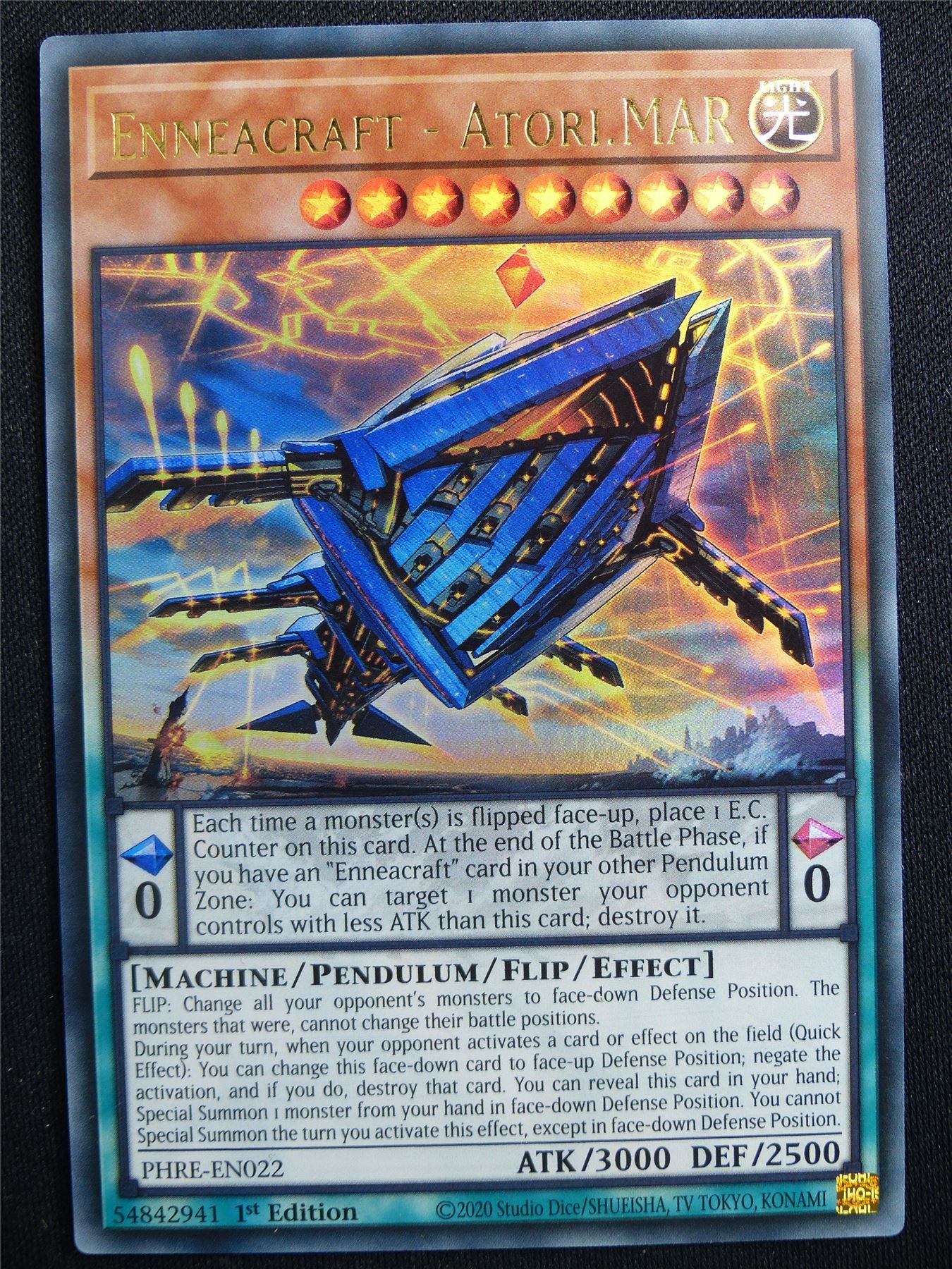 Enneacraft - Atori.MAR PHRE Ultra Rare - 1st ed Yugioh Card #4UB