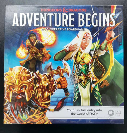Dungeons & Dragons: Adventure Begins Co-operative - Board Game #1YF