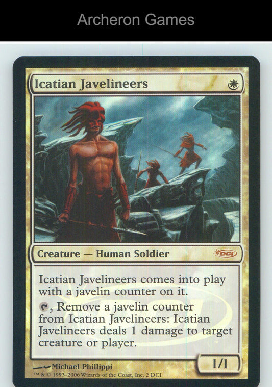 Icatian Javelineers 2 P MTG Card NM/EX+ Foil