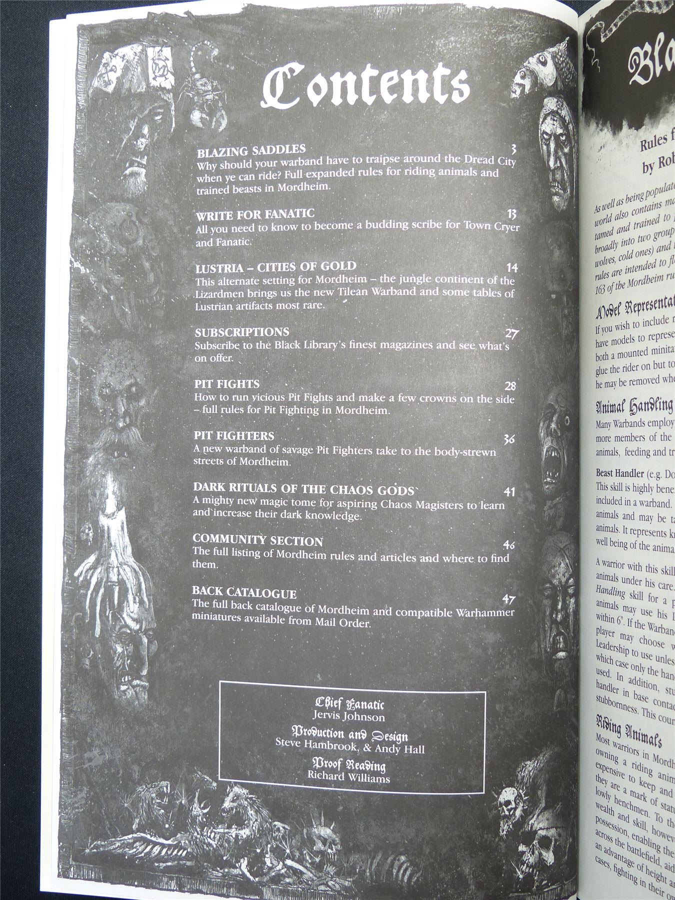 Mordheim: Town Cryer #19 Bring Out yer Dead! - Games Workshop Magazine #1N4