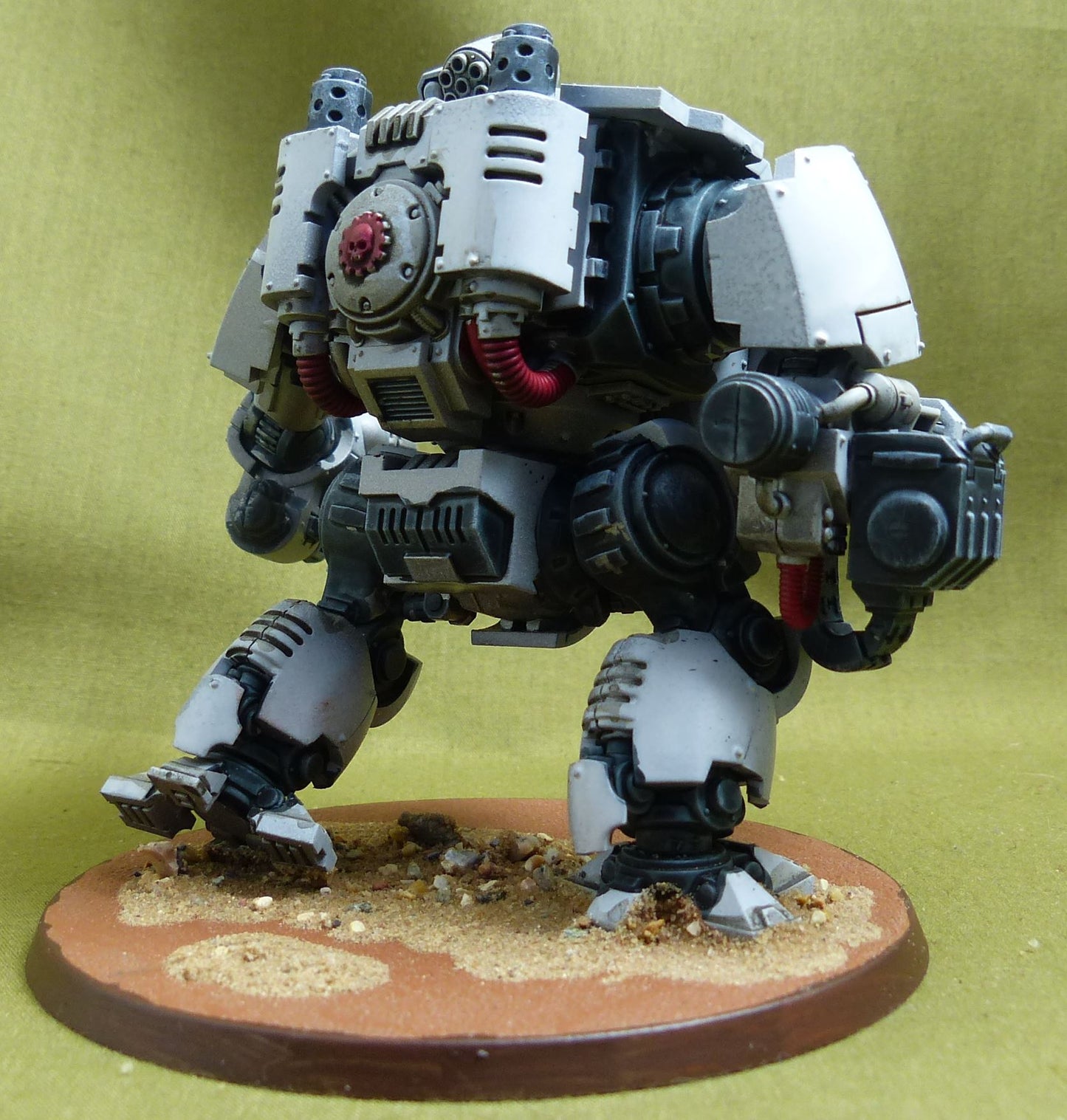 Primaris Redemptor Dreadnought painted - White Scars - Warhammer 40K #4PD