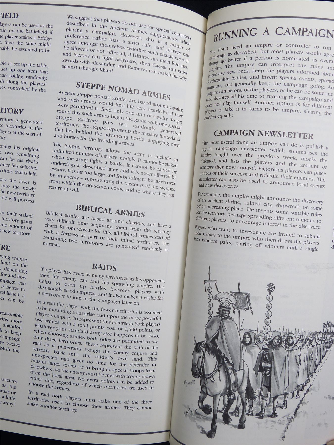Ancient Battle: Wargames in Ancient World Rulebook OOP - Warhammer Softback #JZ