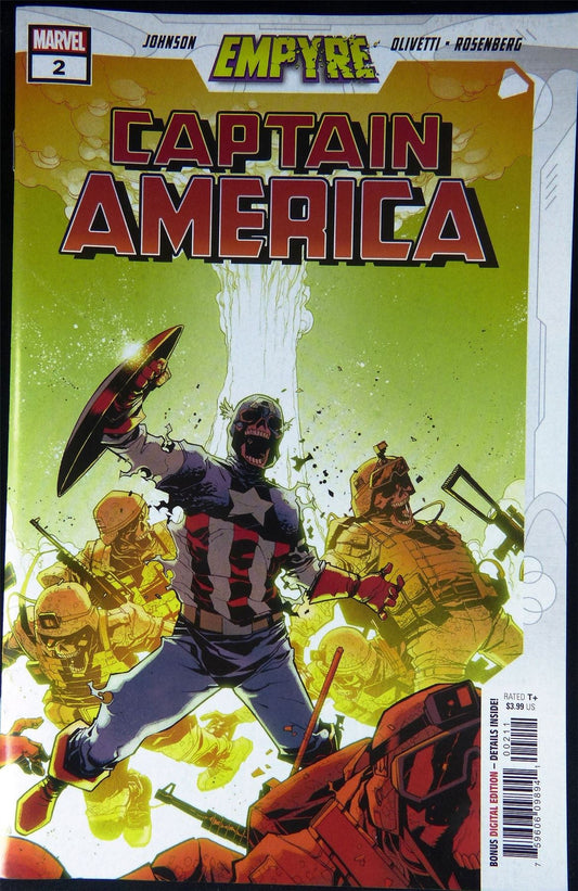 Empyre: CAPTAIN America #2 - Marvel Comic #Z0