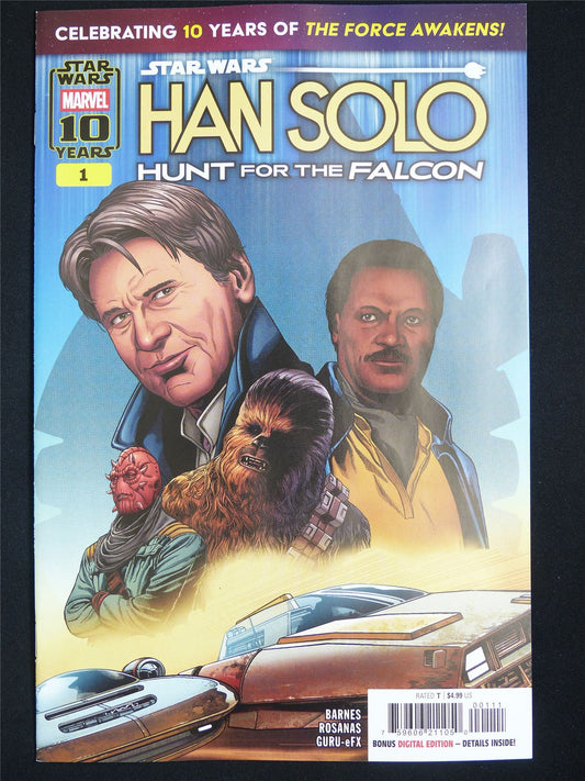 STAR Wars: Han Solo: Hunt for the Falcon #1 - Nov 2025 Marvel Comic #3VL