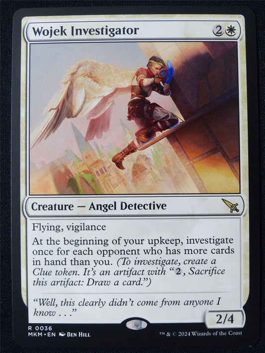 Wojek Investigator - MKM - Mtg Card #1M2
