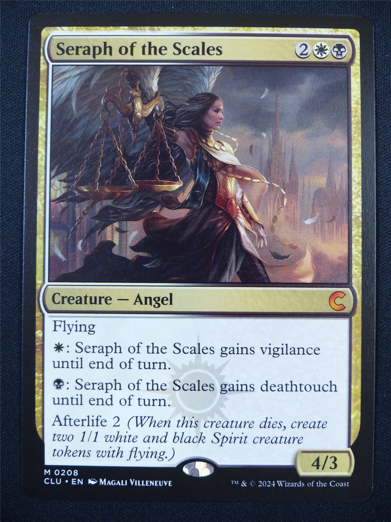 Seraph of the Scales - CLU - Mtg Card #5NO