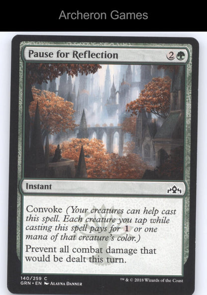 Pause for Reflection 140 C MTG Card Guilds of Ravnica