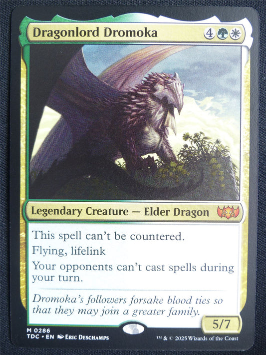 Dragonlord Dromoka - TDC - Mtg Card #5P3