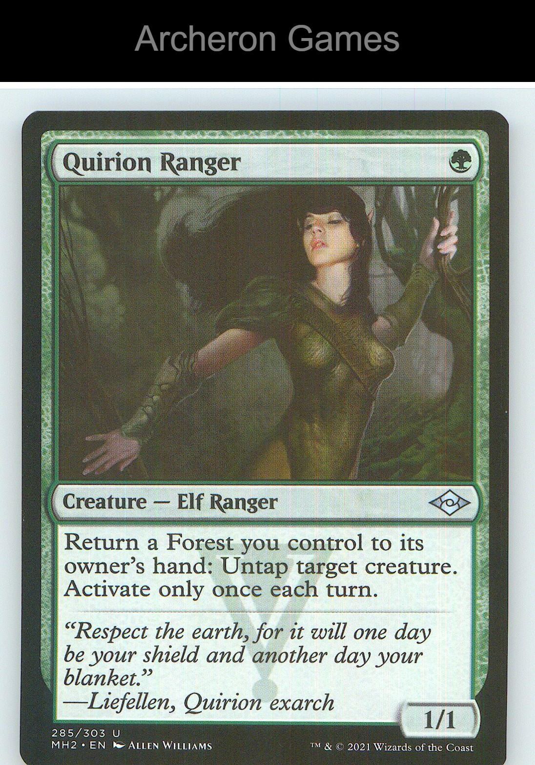 Quirion Ranger MH2 285 UC MTG Card NM/EX+