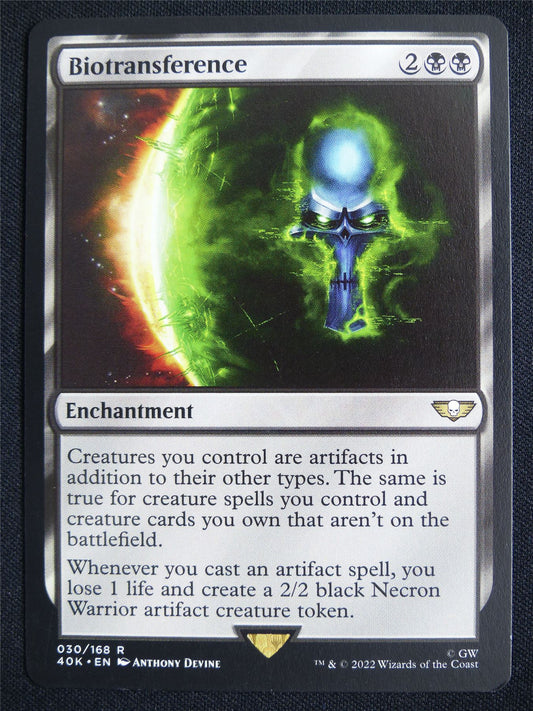 Biotransference - 40K - Mtg Card #3I1