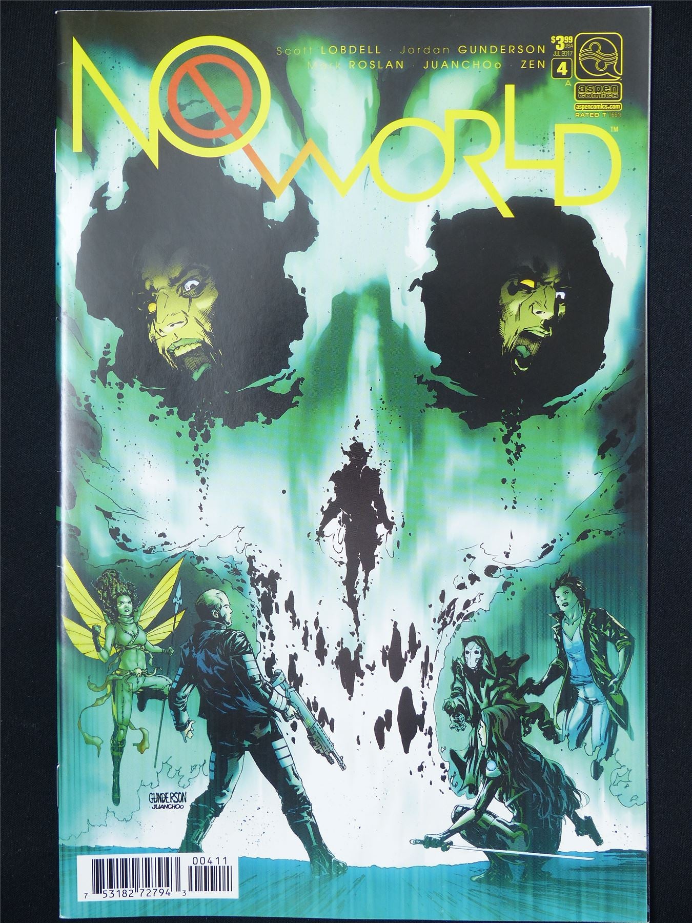 NO World #4 Cvr A - Feb 2025 Aspen Comic #9GF