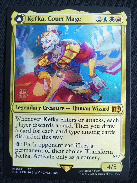 Kefka Court Mage Pre-Release Promo Foil - FIN - Mtg Card #3JK