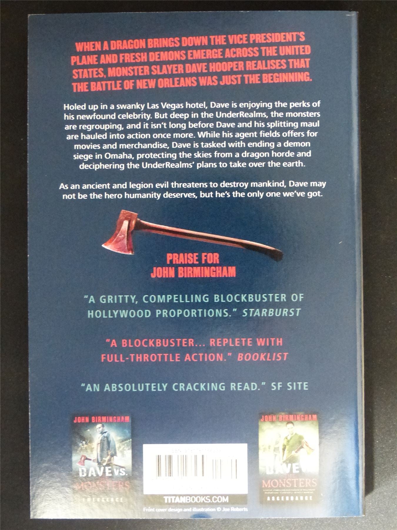 Dave vs the Monsters: Resistance - Titan Novel Book Softback #7V