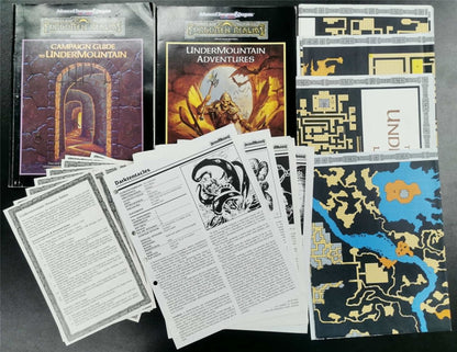 AD&D 2nd Ed: Forgotten Realms: The Ruins of Under Mountain Box set #18