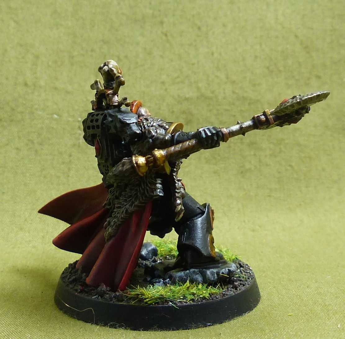 Wolf Lord Crom painted - Space Wolves - Warhammer Horus Heresy #4XF
