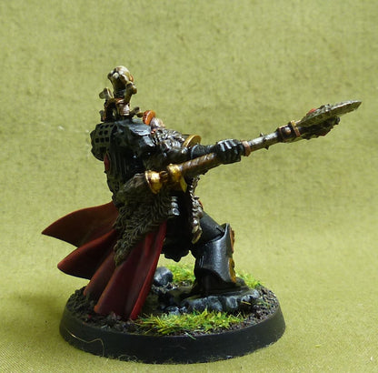 Wolf Lord Crom painted - Space Wolves - Warhammer Horus Heresy #4XF