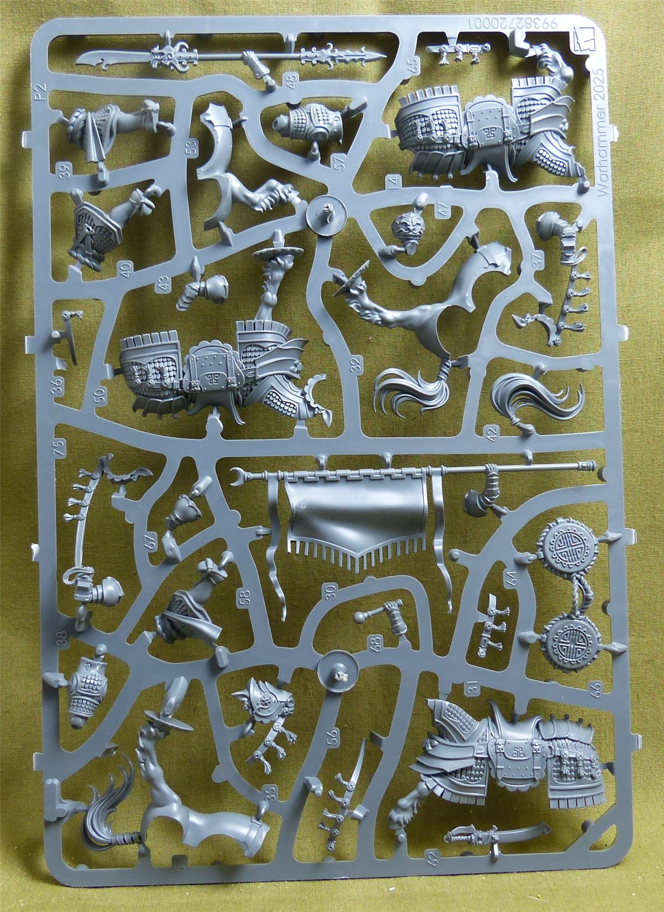 Jade Lancers complete sprue - Grand Cathay - Warhammer Old World #2EW