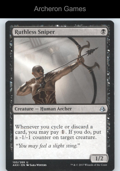 Ruthless Sniper 105 UC MTG Card Amonkhet