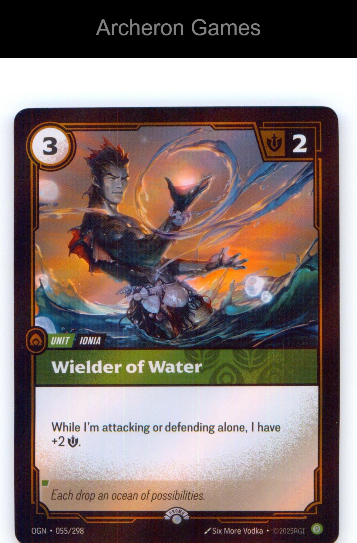 Wielder of Water OGN 055/298 C Origins Riftbound Card