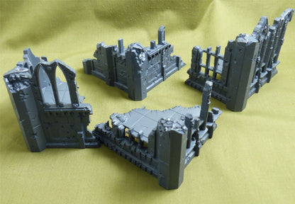 3rd Edition Gothic Ruins - Terrain - Warhammer 40K #XW