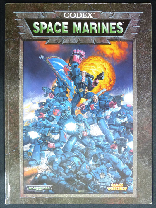 Space Marines 3rd Edition Codex 1998 Softback - Warhammer 40K #1OX