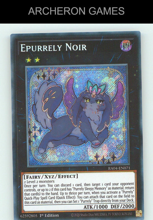 Epurrely Noir (PCR) SEC YUGIOH Card