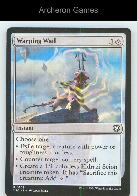 Warping Wail 162 UC MTG Card NM/EX+