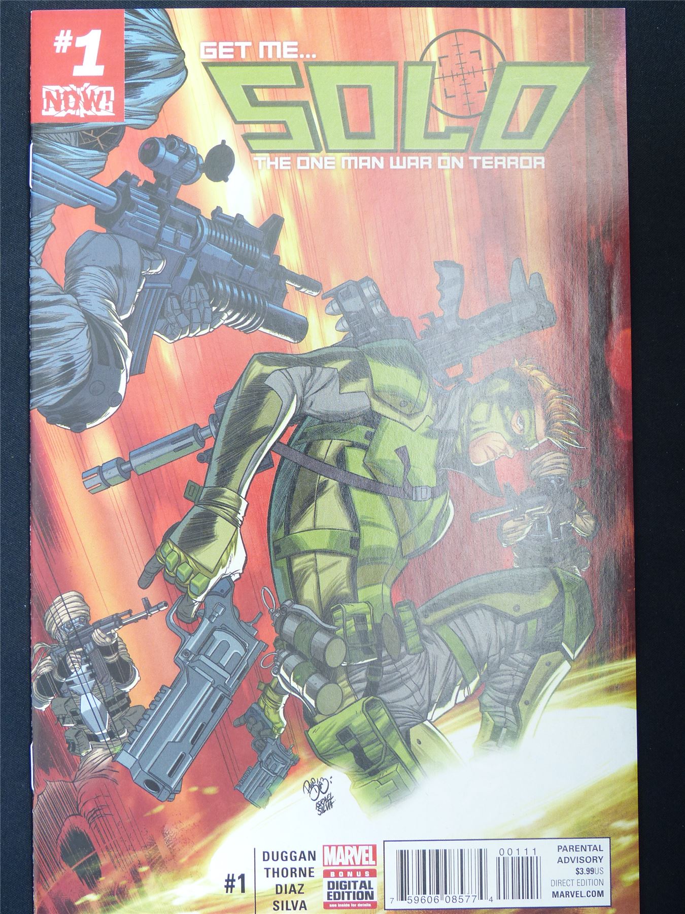 SOLO The One Man War on Terror #1 - Marvel Comic #RY