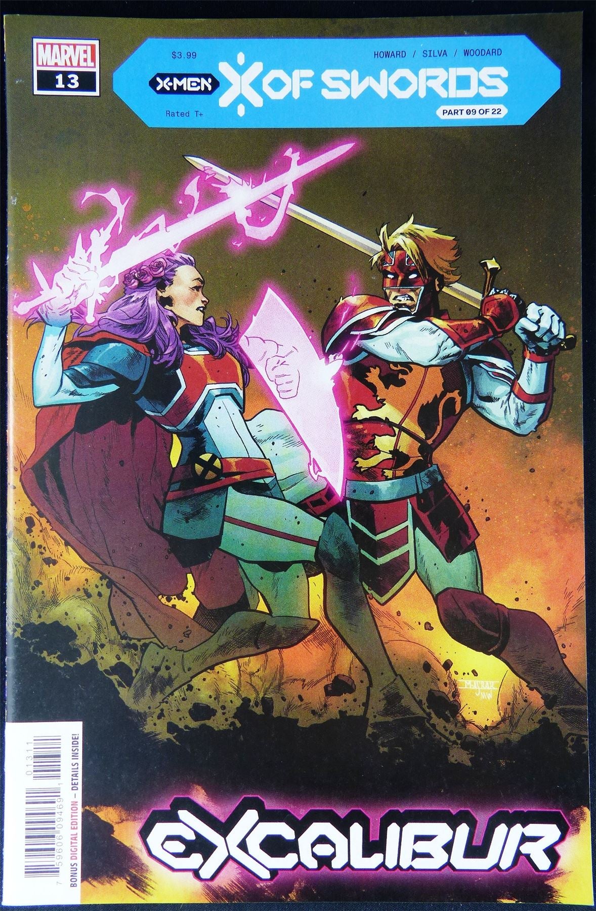 EXCALIBUR #13 - Marvel Comic #Z7