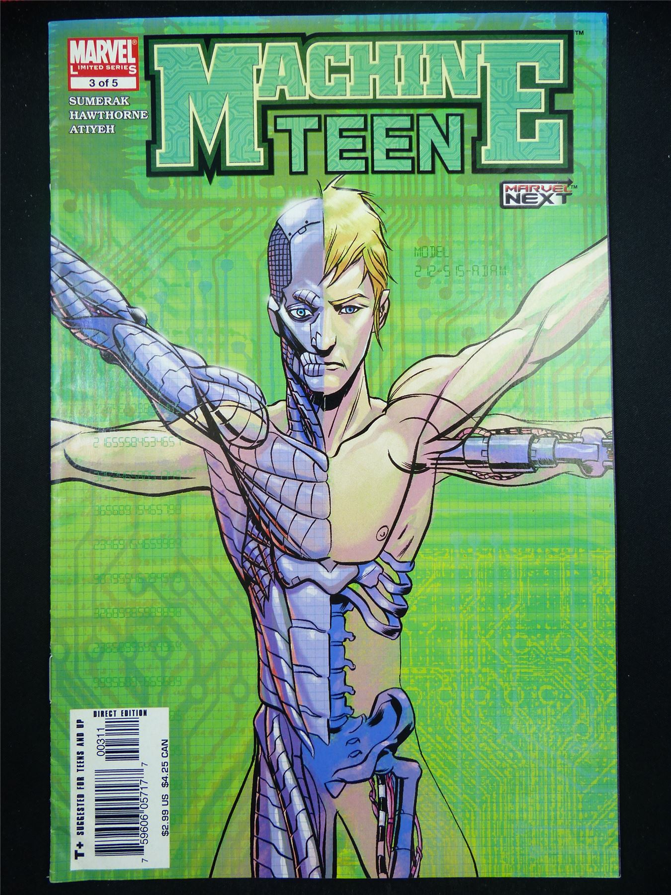 MACHINE Teen #3 - Marvel Comic #N2