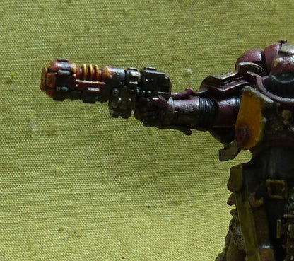 Lieutenant with Storm Shield painted - Space Marines - Warhammer 40K #1BG