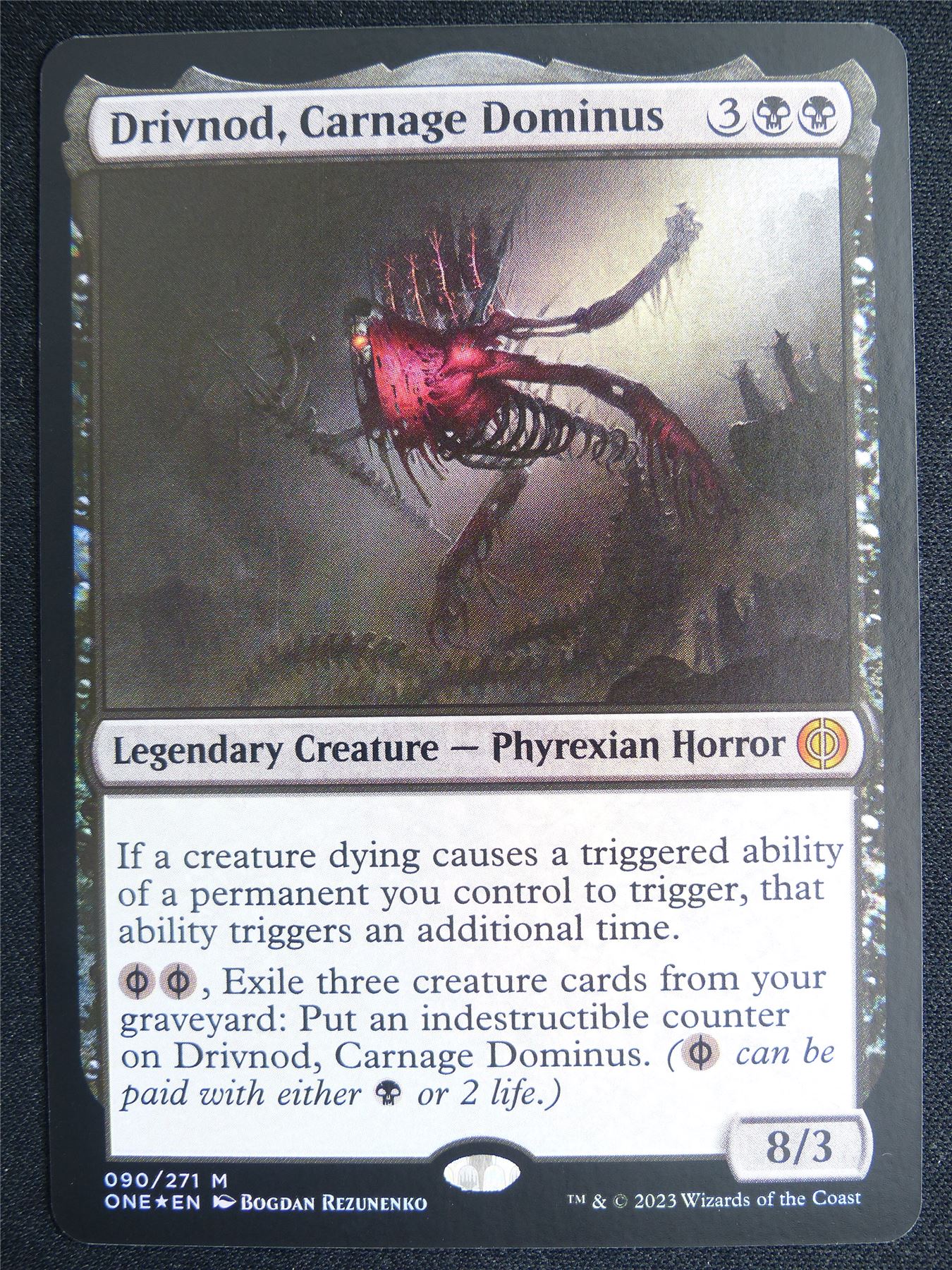 Drivnod Carnage Dominus Foil - ONE - Mtg Card #4MT
